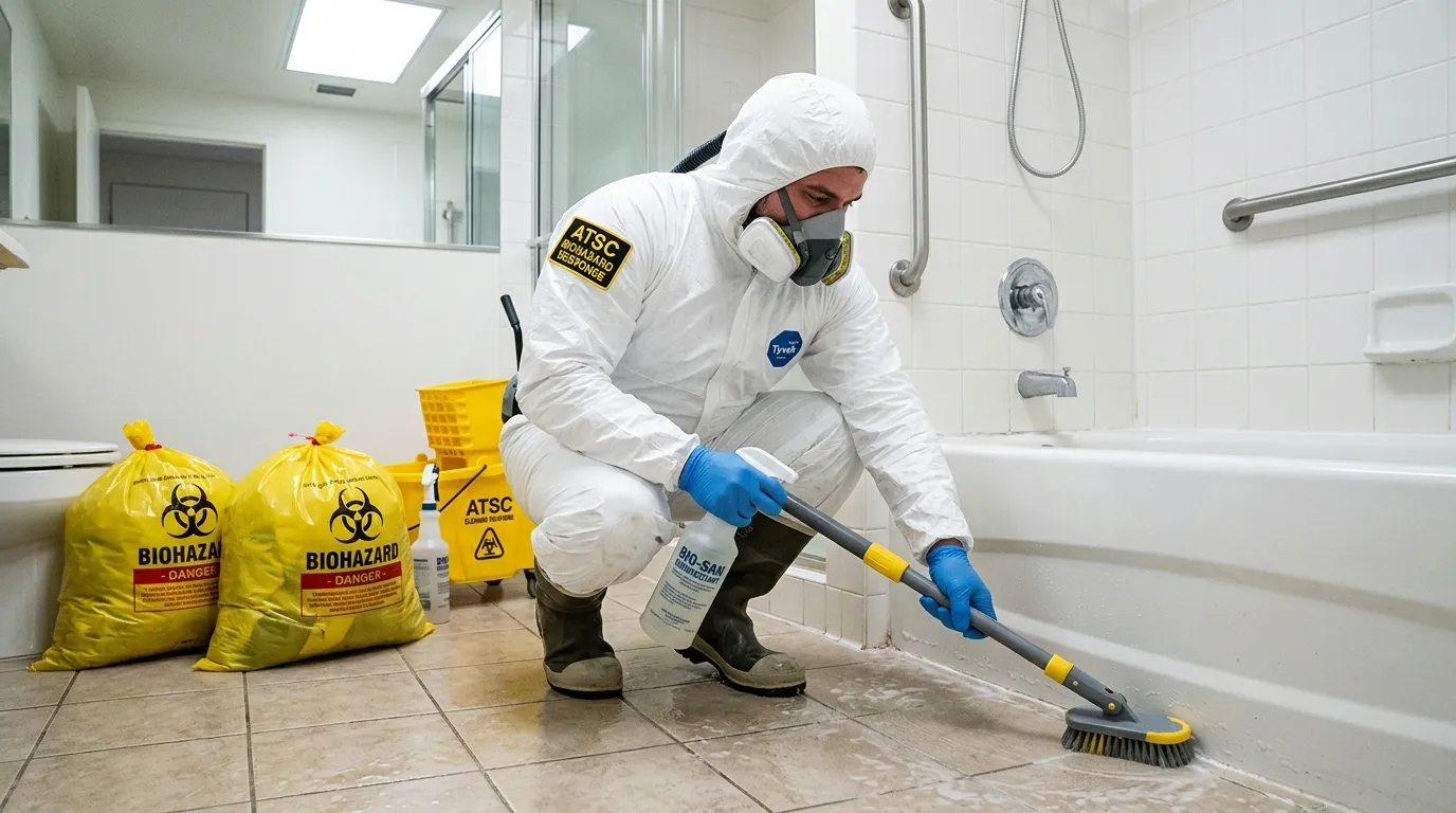 Decontamination equipment deployed for Blood Cleanup in Atmore